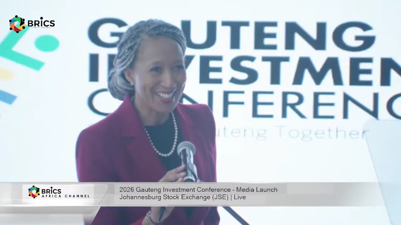 LIVE: 2026 Gauteng Investment Conference Media Launch
