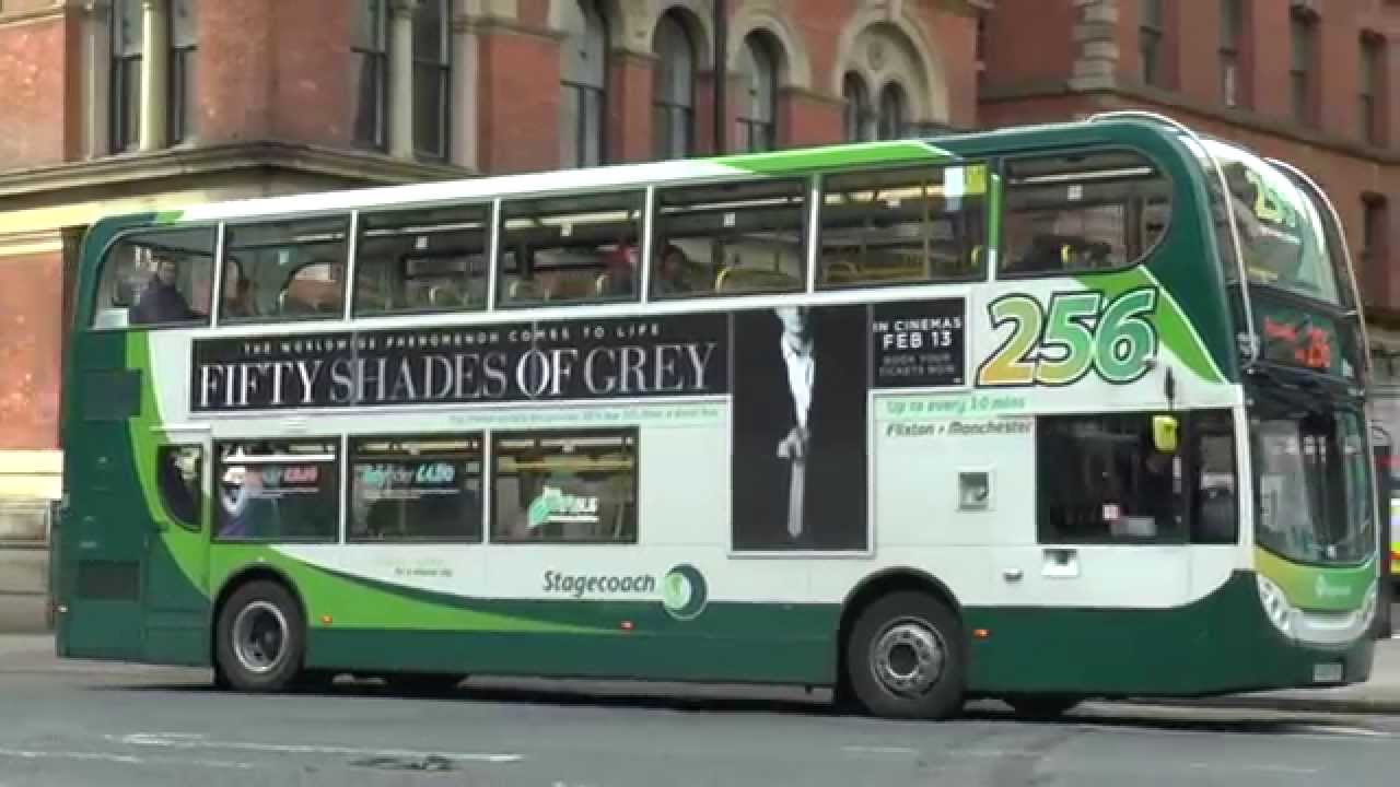 BUSES IN MANCHESTER FEB 2015