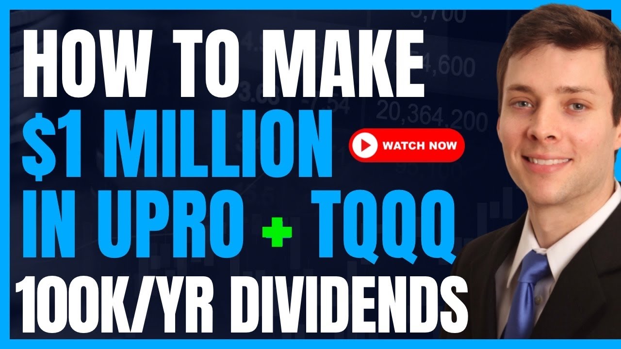 How To Earn BOTH 1 Million In Gains & 1 Million In Dividends Using UPRO, TQQQ, CLM, & CRF #FIRE