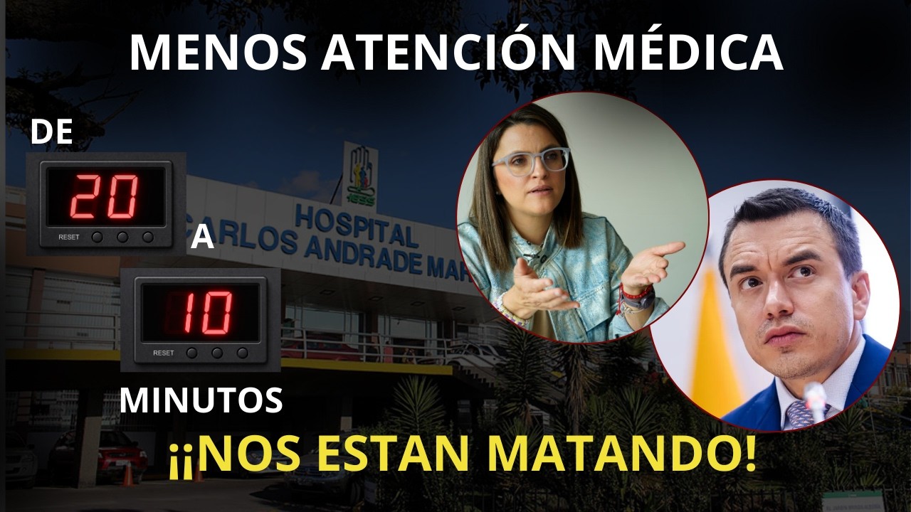 🔴 ¡CAOS EN EL IESS! Médicos vs. Gobierno por el 
