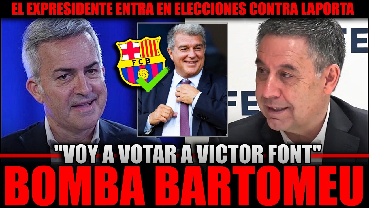 💣🔥 *BOMBAZO* BARTOMEU REAPARECE Y HUNDE A VÍCTOR FONT: LAPORTA CONTRA TODOS, JUANMA CASTAÑO, SER...
