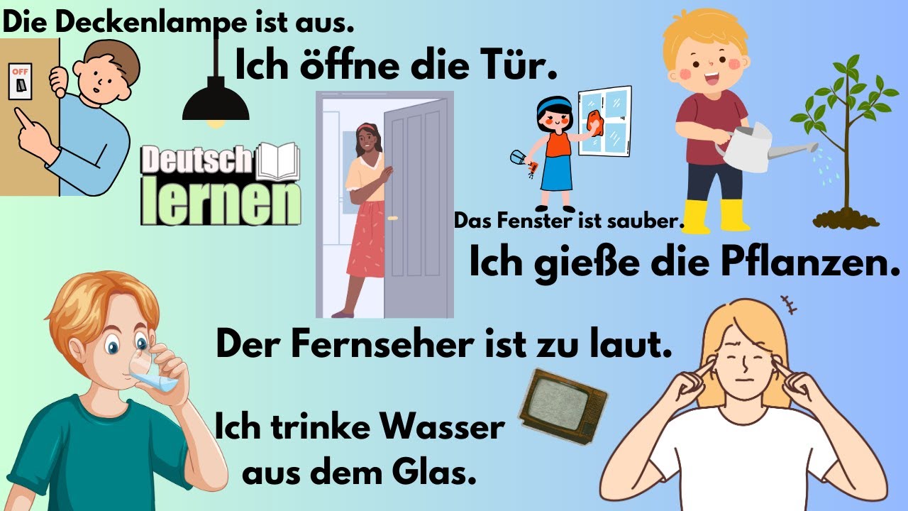 Einfache deutsche Sätze die du SOFORT benutzen kannst