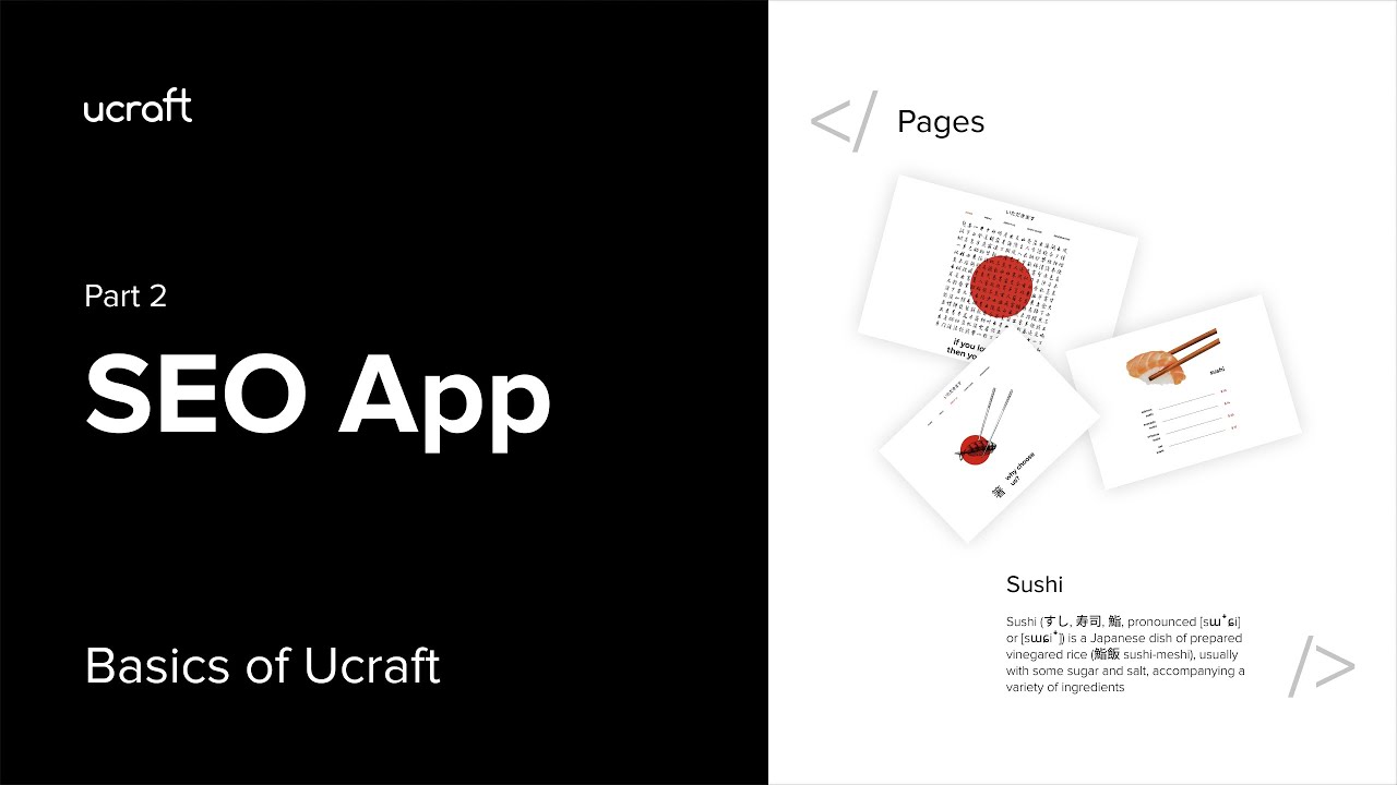 How to Optimize your Ucraft site for Search Engines | Part 2 | Basics of Ucraft