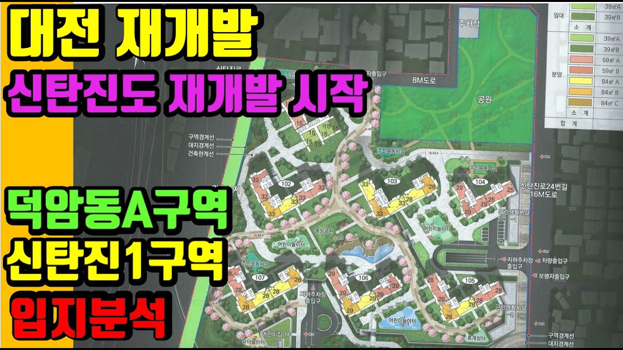 대전 신탄진 지역에서 펼쳐지는 재개발 구역- 덕암동A구역,신탄진1구역--리치드리머 민경환소장