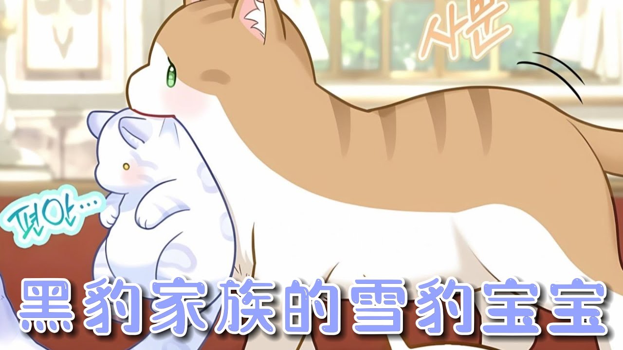【更新啦】🔔🔔失踪的大公夫人竟然留下了一个女儿，直到逃跑的雪豹宝宝找到爸爸！整个黑豹家族震惊了！——《黑豹家族的雪豹宝宝》第1-27话 #漫画解说 #漫画 #元气动画 #元气动漫