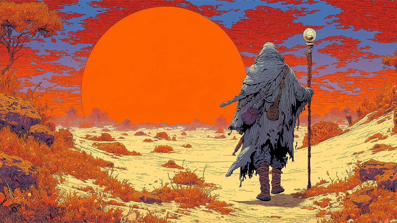 Desert Endless Drift | Psychedelic Stoner Rock, Fuzz Groove Mix