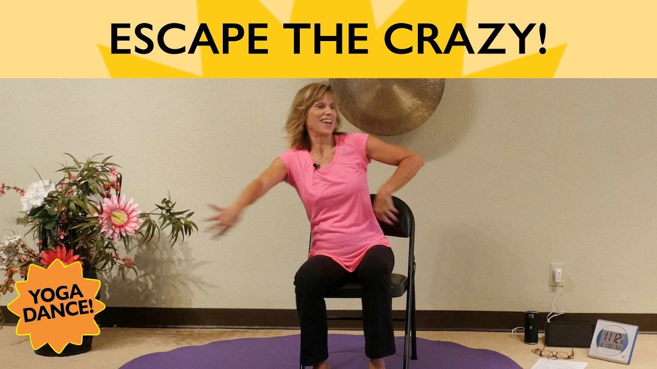 Sway - Chair Yoga Dance - For when the World is kinda Messed up! with Sherry Zak Morris, C-IAYT