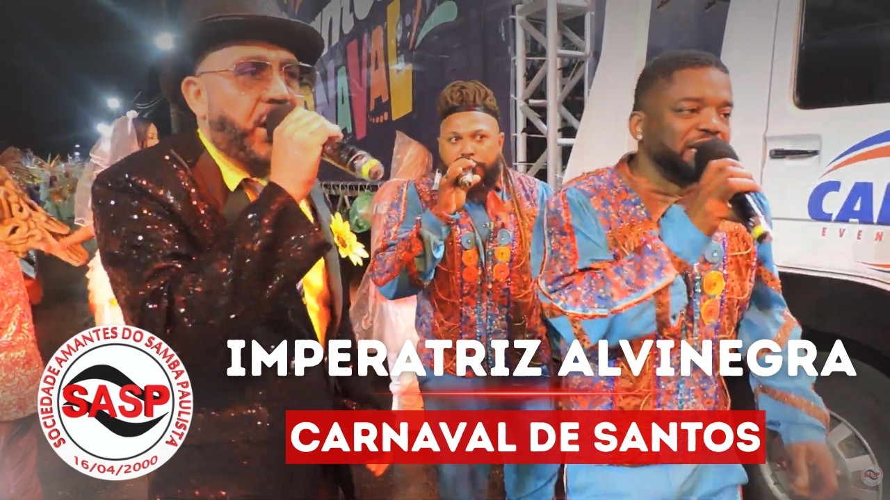 Carnaval 2026 - Santos | Largada do desfile oficial da Imperatriz Alvinegra