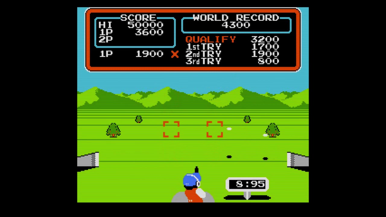 Track & Field NES Todos los Game Over y fallos