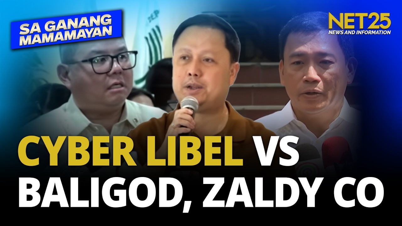 Sec. Laurel nagsampa ng cyber libel vs Baligod, Zaldy Co