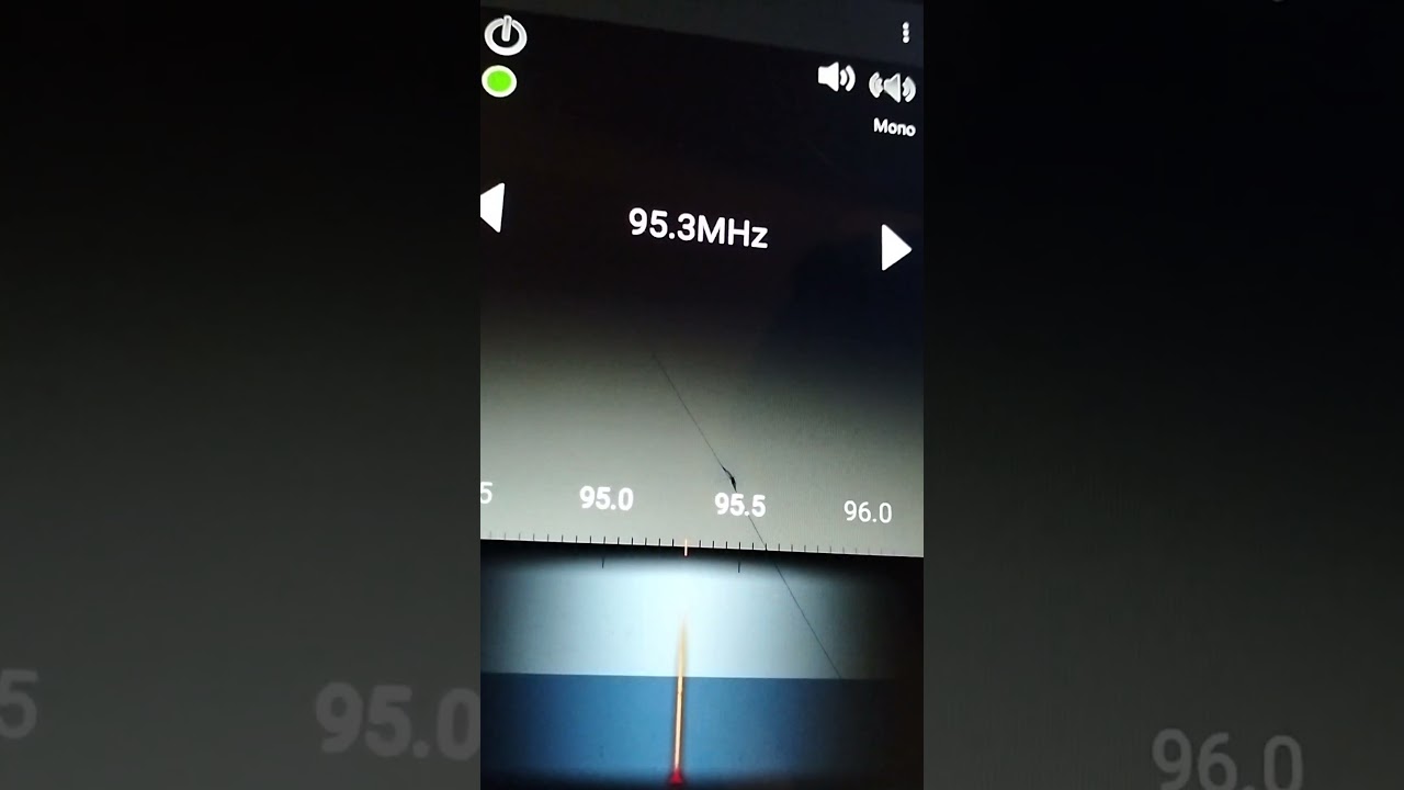 Szybki Bandscan 87,5 - 108 MHz kierunek Warszawa odbi&oacute;r w okolicach Ostrołęki.