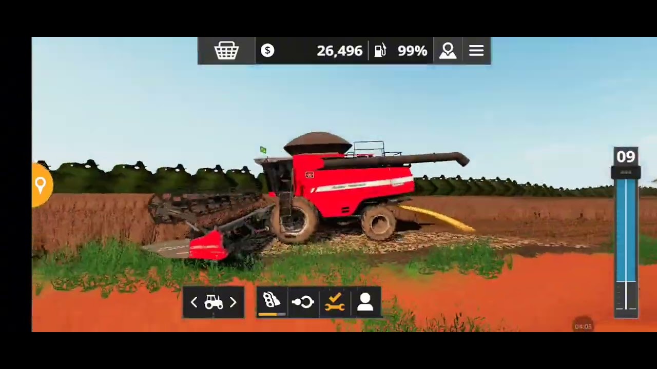 Começando uma fazenda no fs 20 mapa rancho alegre na colheita do soja