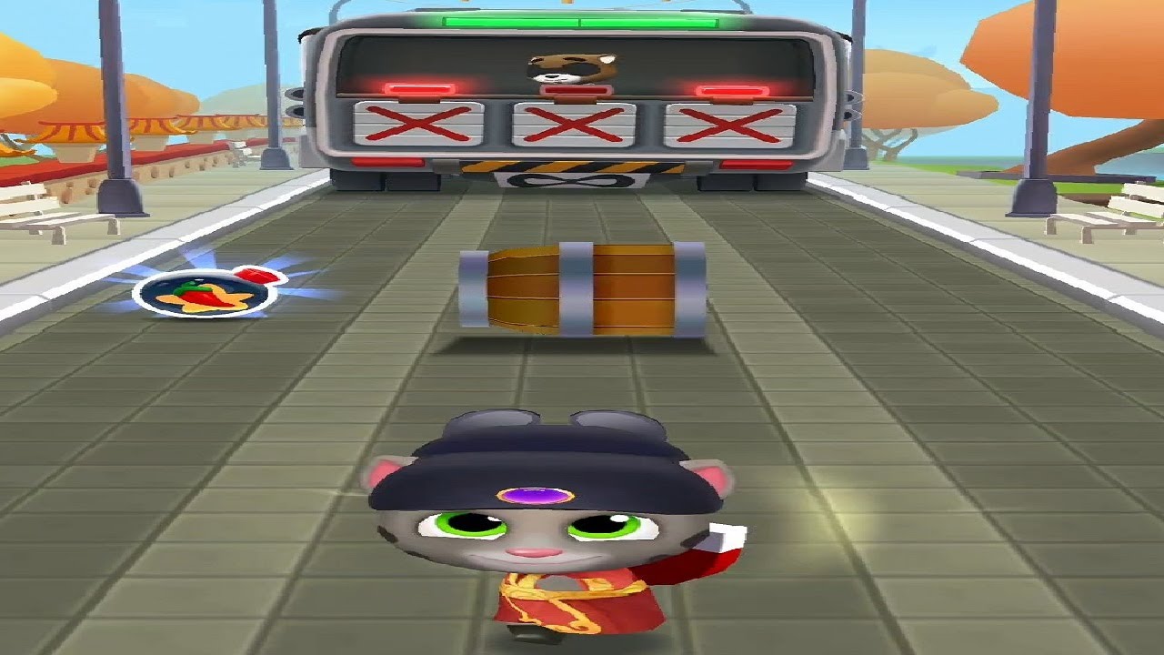 Talking Tom Gold Run Chinese Version Fortune Tom VS Boss Fight Android iOS Gameplay HD