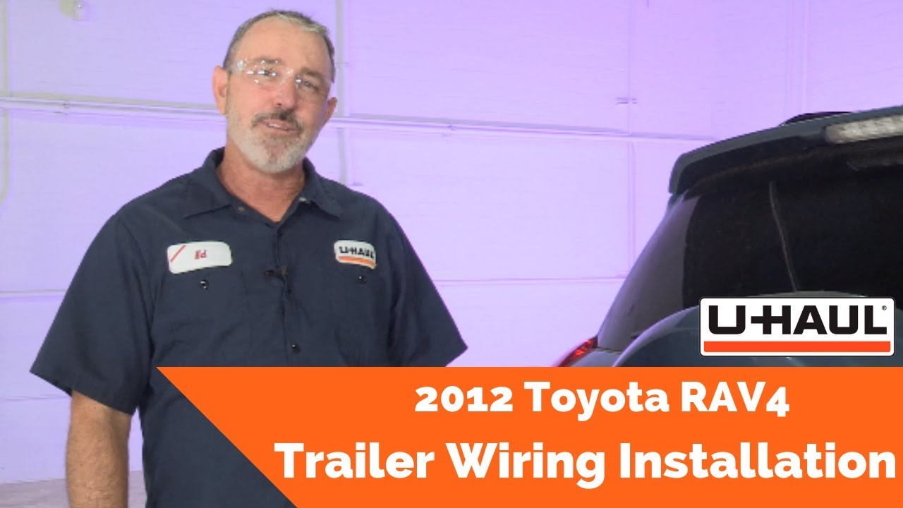 2012 Toyota RAV4 Trailer Wiring Installation