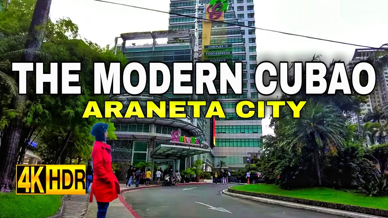 [4K HDR] Araneta City Cubao Day Tour | Discover Quezon City Landmarks & Lifestyle | Philippines