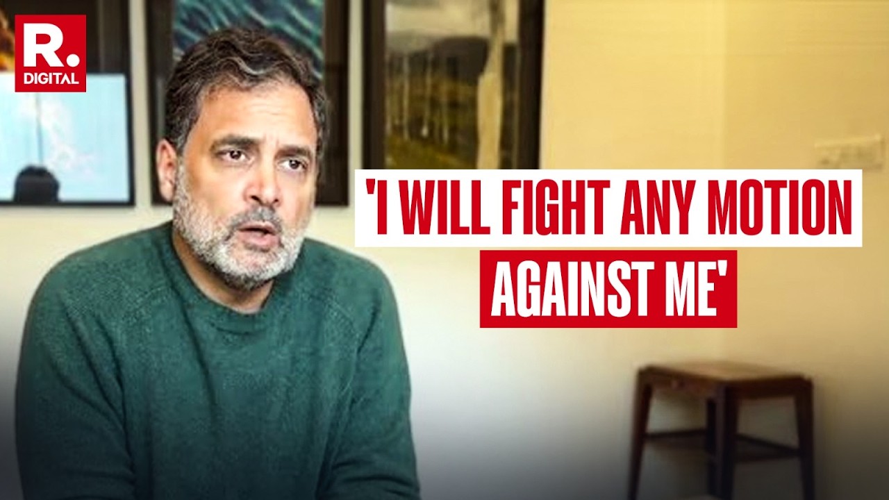 Rahul Gandhi Hits Back At 'Substantive Motion Claim Against Him, Says 'I Will Fight For The Farmers'