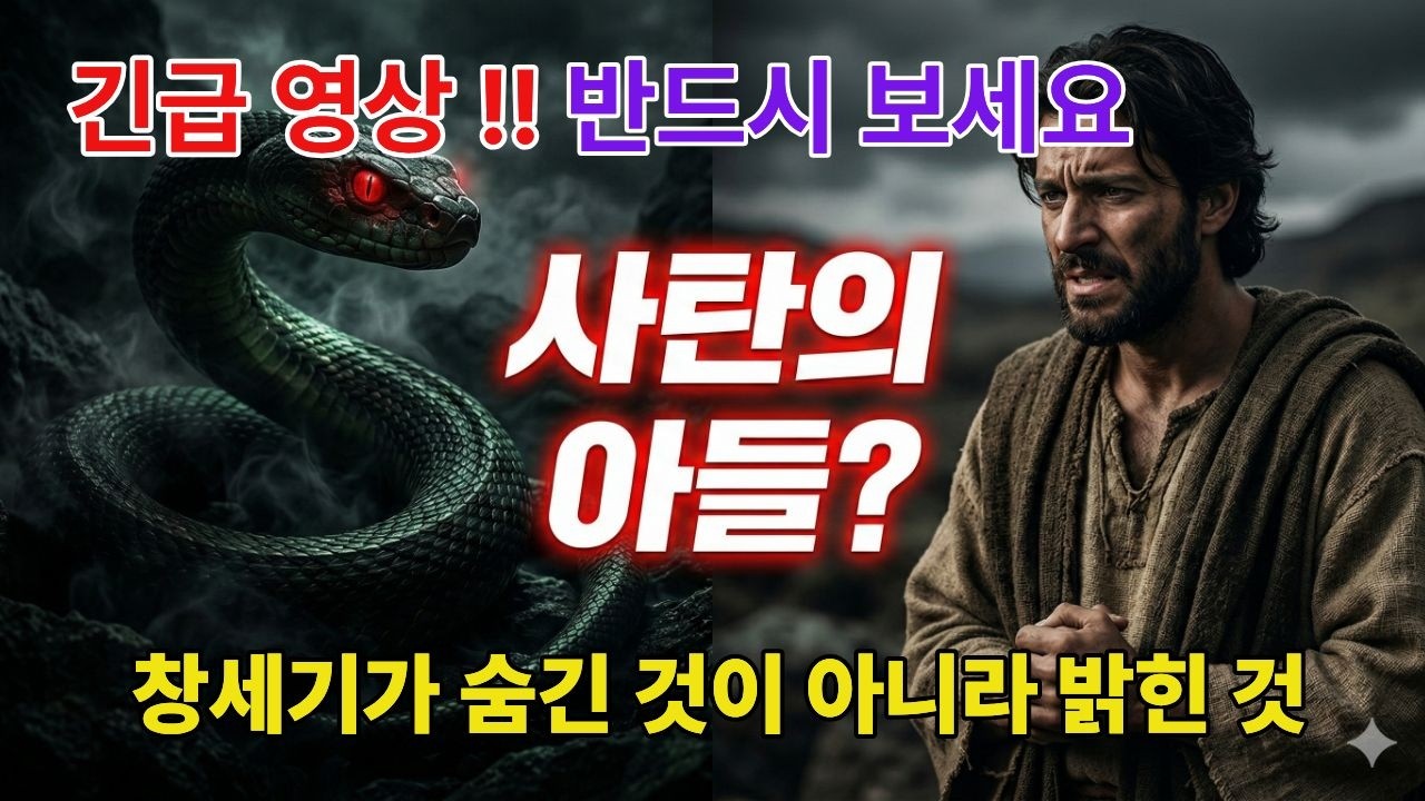 이단이 이용하는 그 구절 - 뱀의 씨 교리란 무엇인가? #가인 #사탄의아들 #뱀의씨 #창세기 #통일교 #신천지 #영지주의
