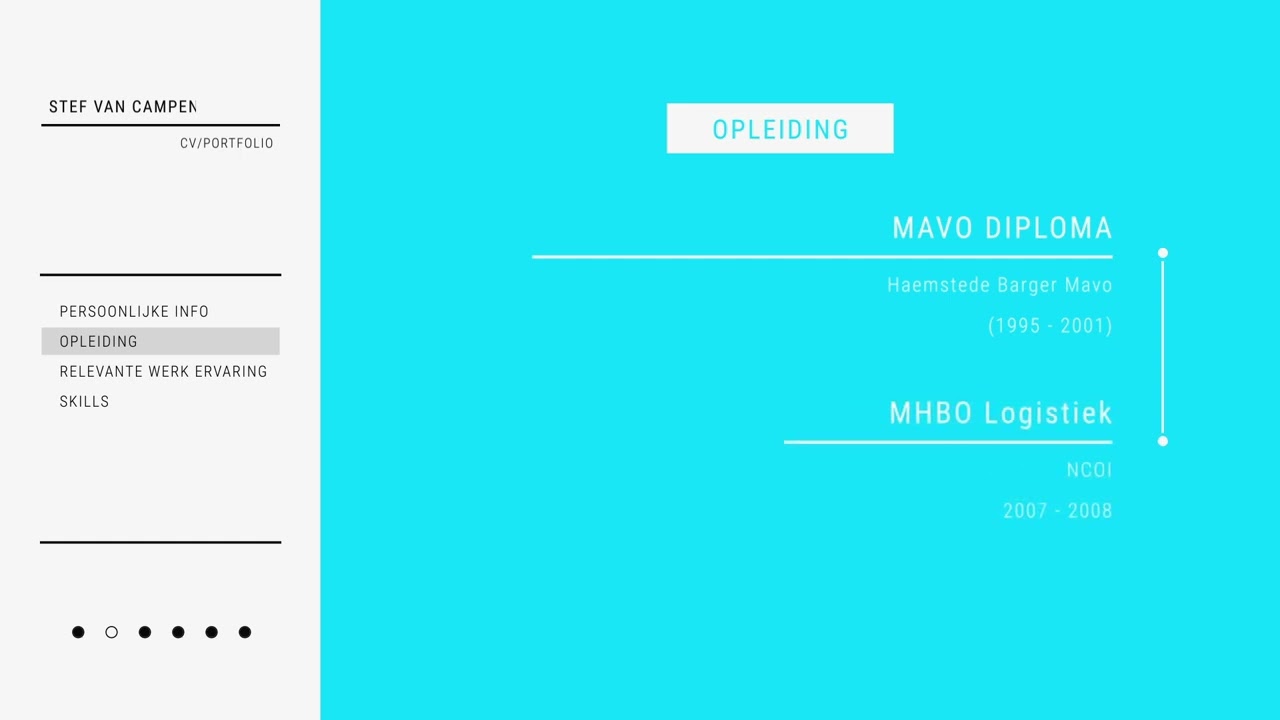 Stef graphic motion CV