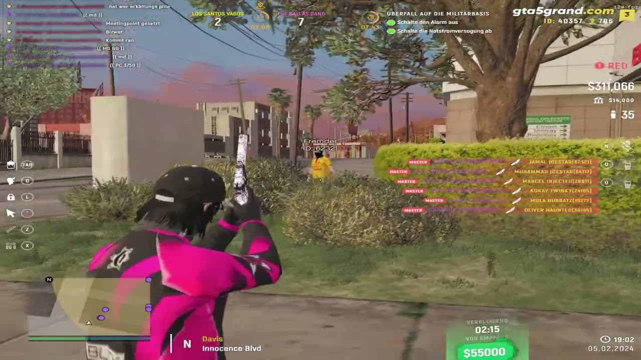 Grand-RP | PC check raid negative x turf | Christos Prada