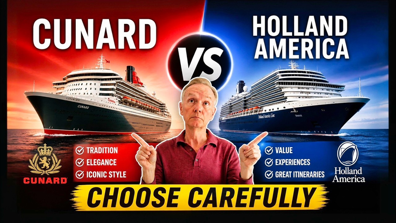 We Compare Cunard vs Holland America — WHICH Comes Out On Top?