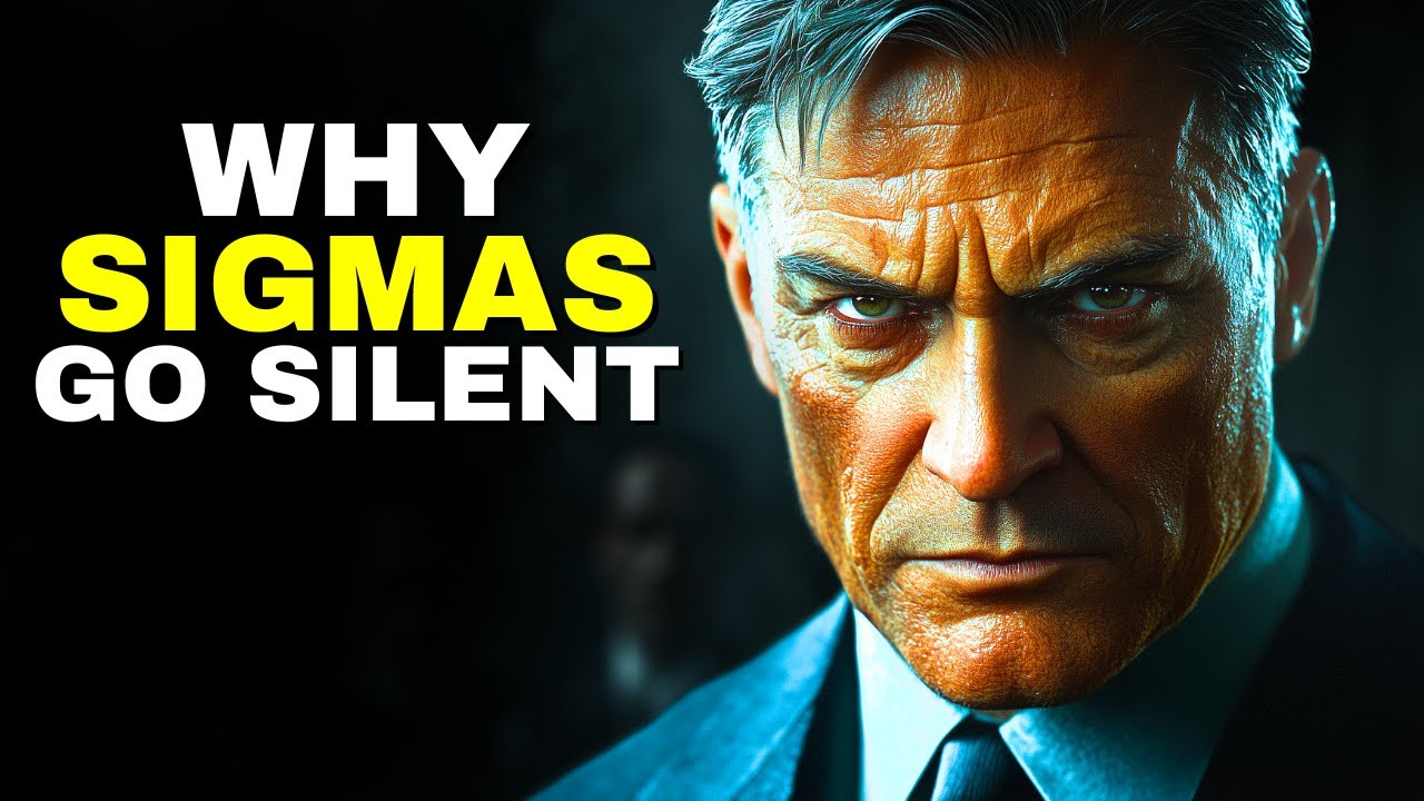 Why The Sigma Male Goes Silent (6 Brutal Truths)