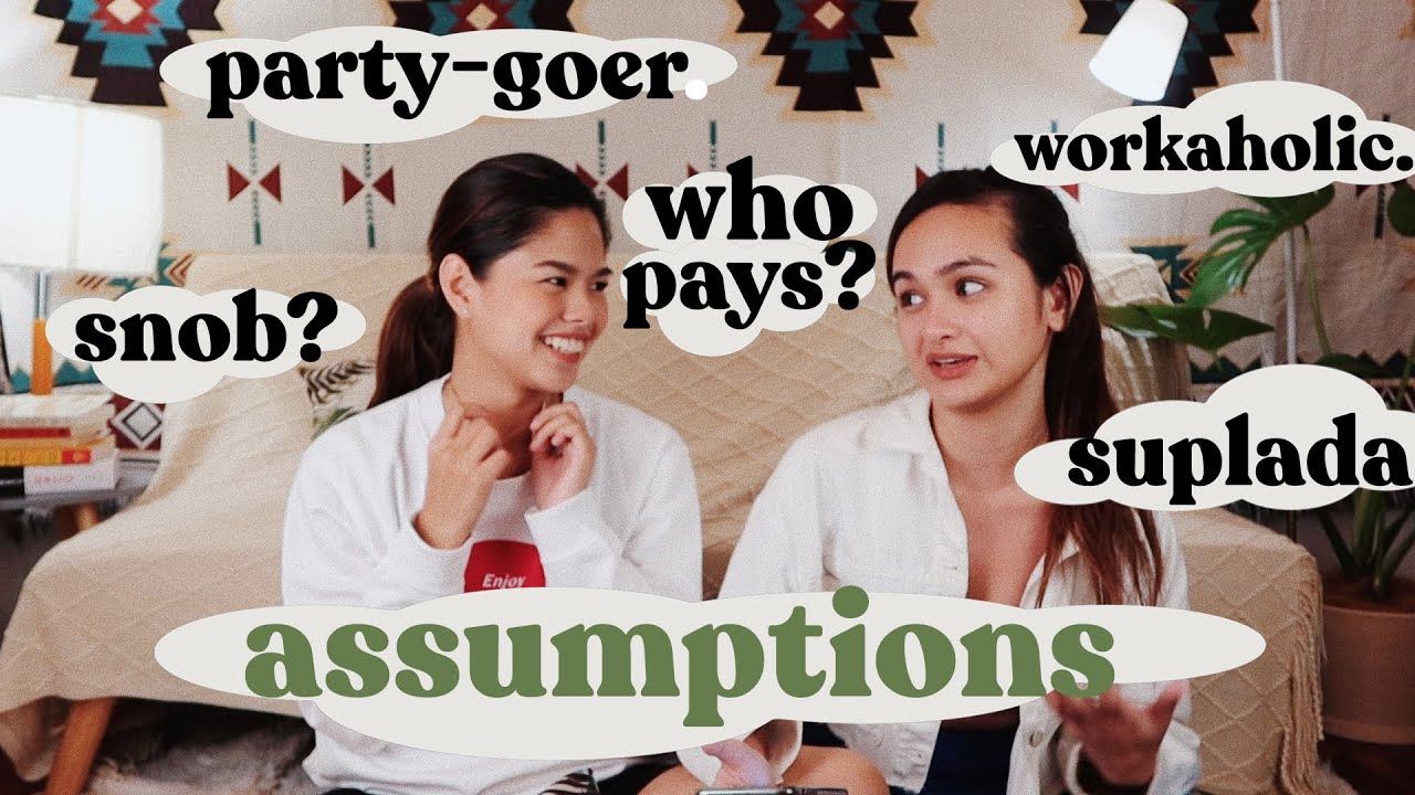 ASSUMPTIONS ABOUT US! THE MOST ASSUMED (DO I PAY FOR EVERYTHING?) NOW ANSWERED| Pilot Chezka & Clare