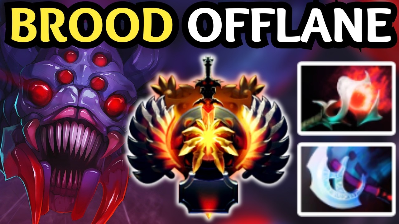 🔥 IMMORTAL BROODMOTHER OFFLANE META BUILD — TOTAL DOMINATION | DOTA 2 🔥