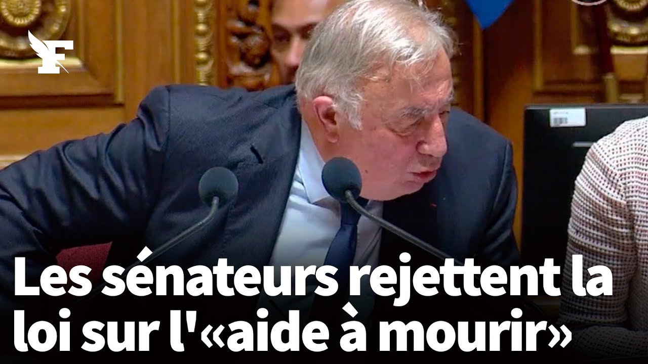 Fin de vie: les sénateurs rejettent la loi sur l'«aide à mourir»
