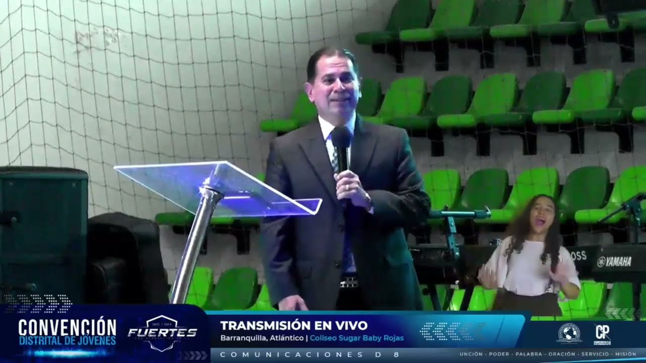 Fuertes - Pastor Jhon Fabio García,  Convención Distrital de Jóvenes en Barranquilla Atlántico