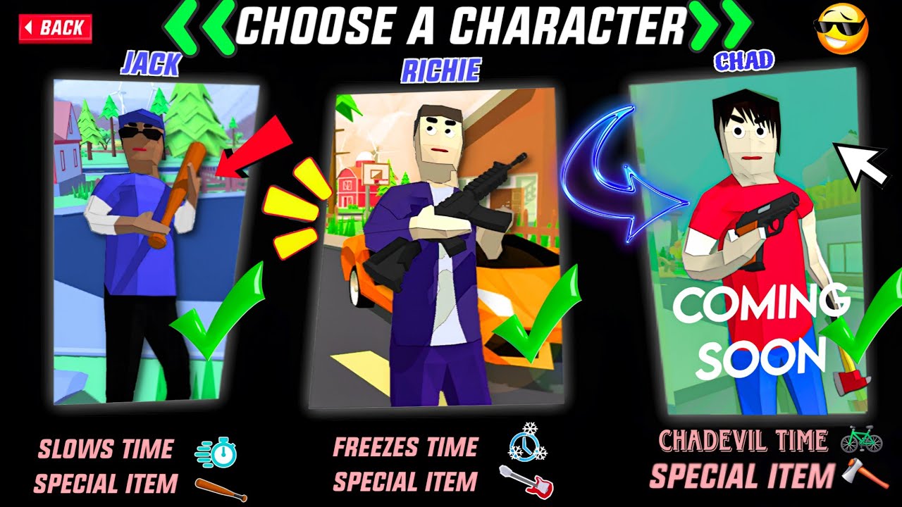 HOW TO RESCUE The ALL CHARACTERS in Dude theft wars 2025 | Unlock Jack And Richie & Chad New Update