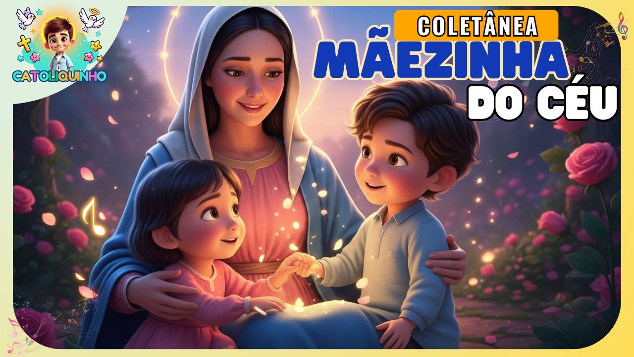 🌹ESPECIAL MÃEZINHA DO CÉU: Imaculada, Guadalupe e Mais! 🎵 Para Crianças | Catoliquinho #catequese