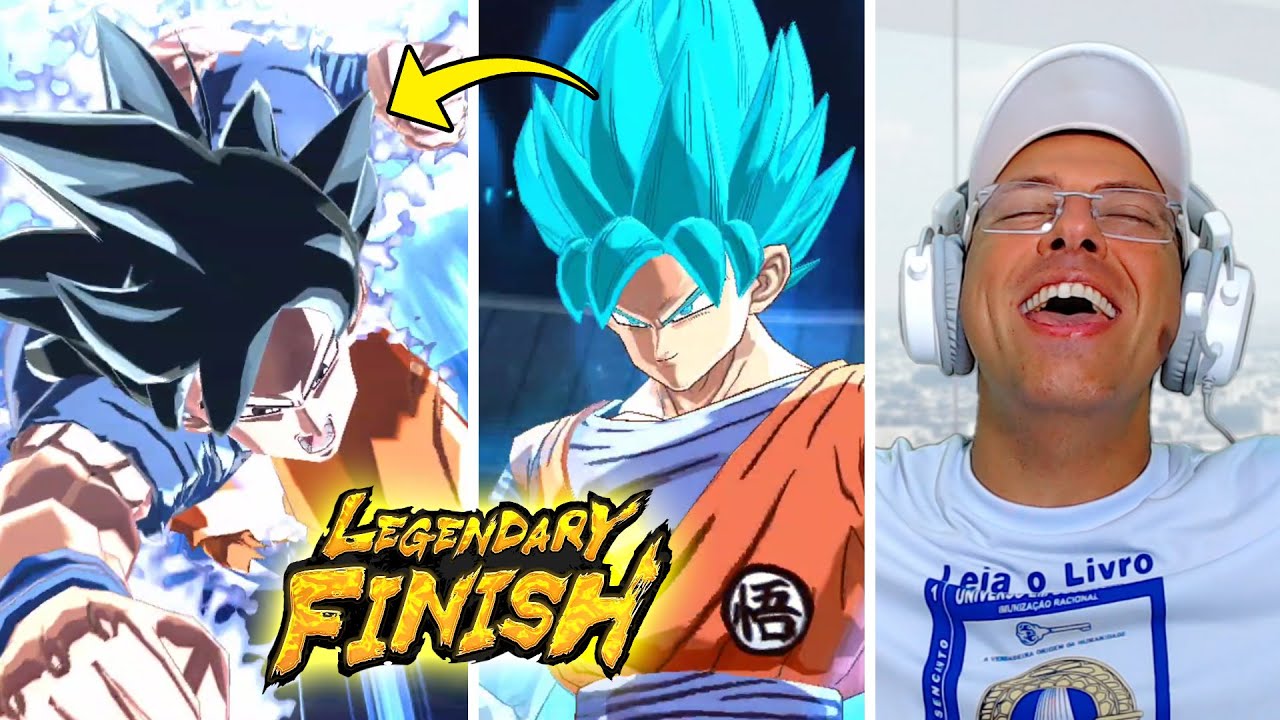 AGORA SIM! GOKU UI REVIVE LF FICOU MUITO FORTE PARA O PVP DO DRAGON BALL LEGENDS