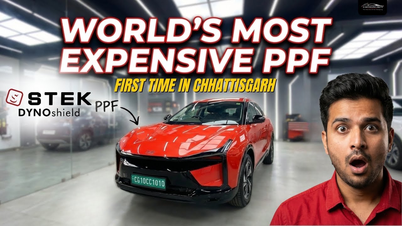 First Time in Chhattisgarh 🔥 World’s Costliest PPF Installed on Mahindra