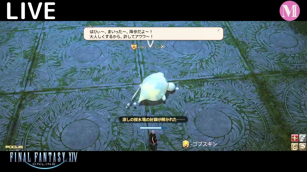 [FF14] もくもく作業とか青魔法覚えるとか
