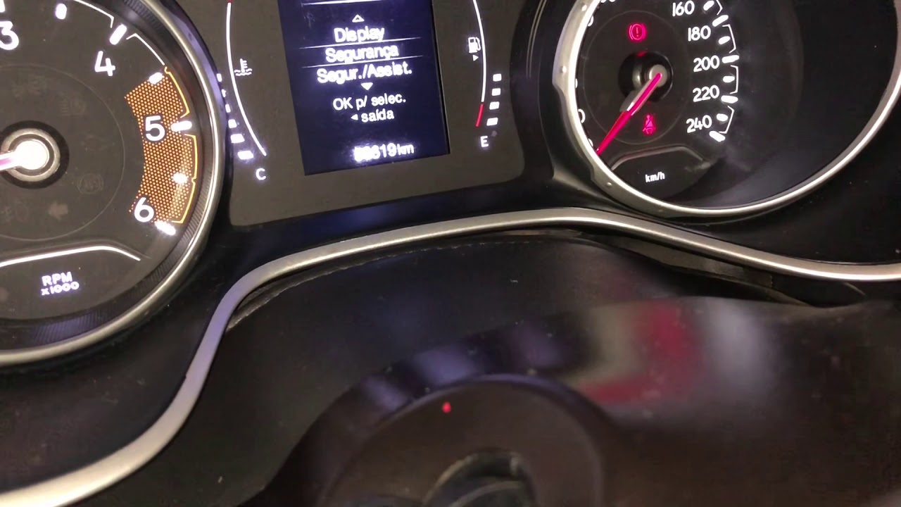 Apagando indicação de troca de óleo do Jeep Compass e renegade a Diesel
