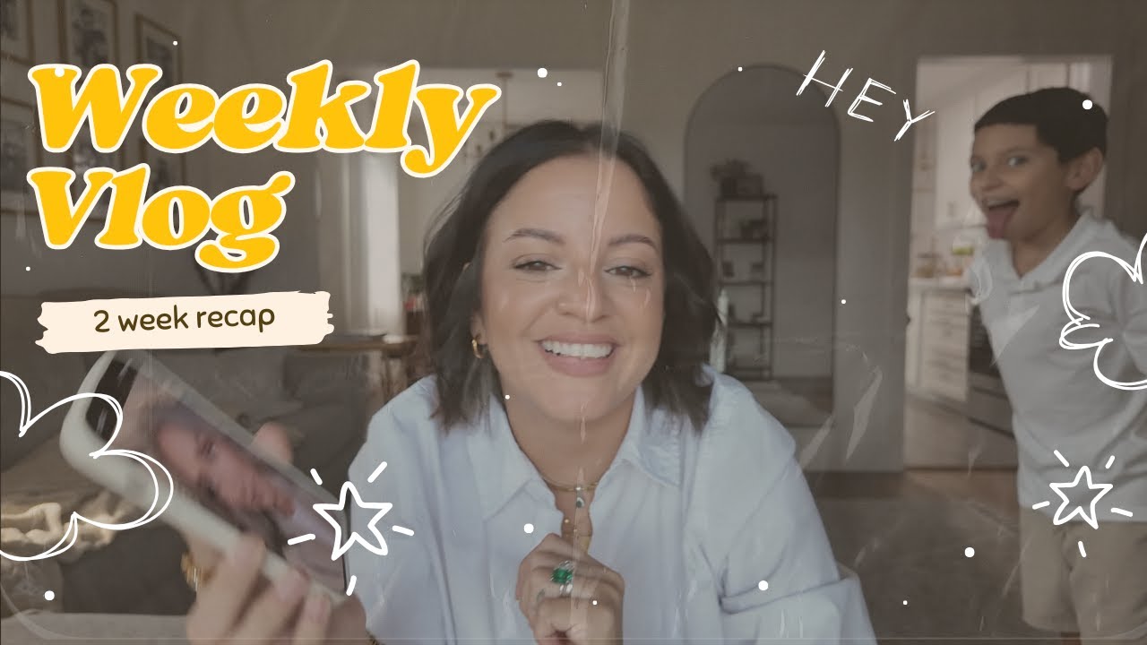 WEEKLY VLOG | CATCHING UP | BACK TO SCHOOL | TALKING GREY HAIR AGAIN | CAMPING & RUTA