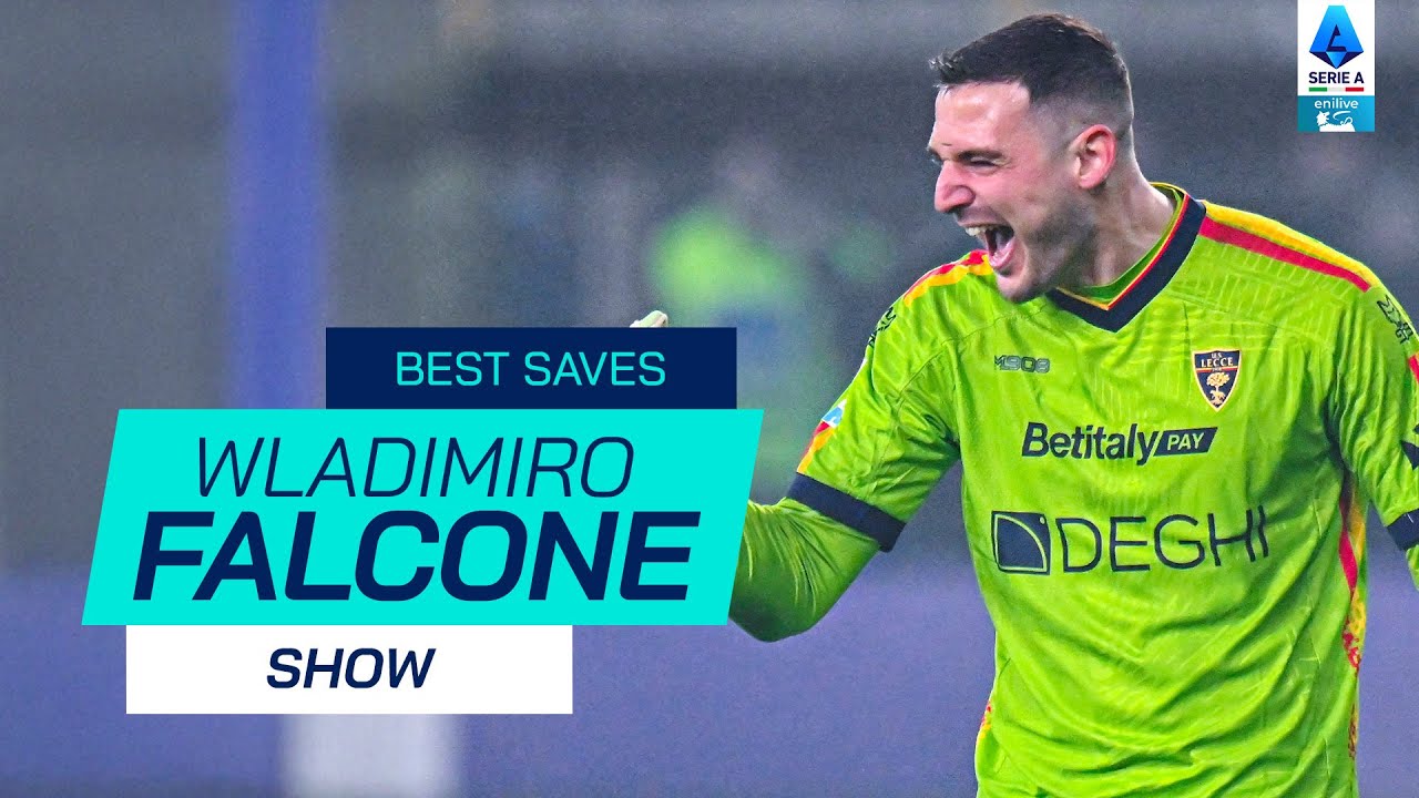 Wladimiro Falcone’s BEST Saves of the Season | Serie A 2024/25