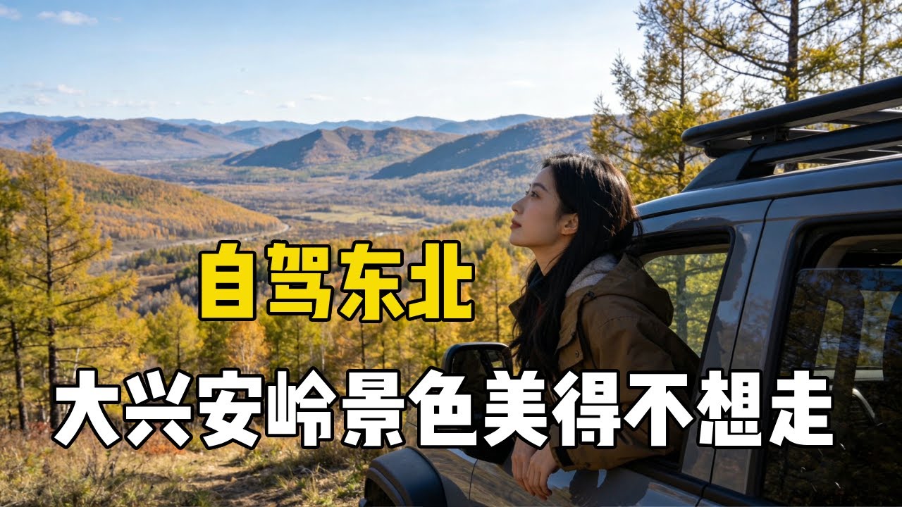 东北姑娘自驾横穿内蒙无人区，直达大兴安岭腹地，景色美的不想走了【孙二娘带你游中国】