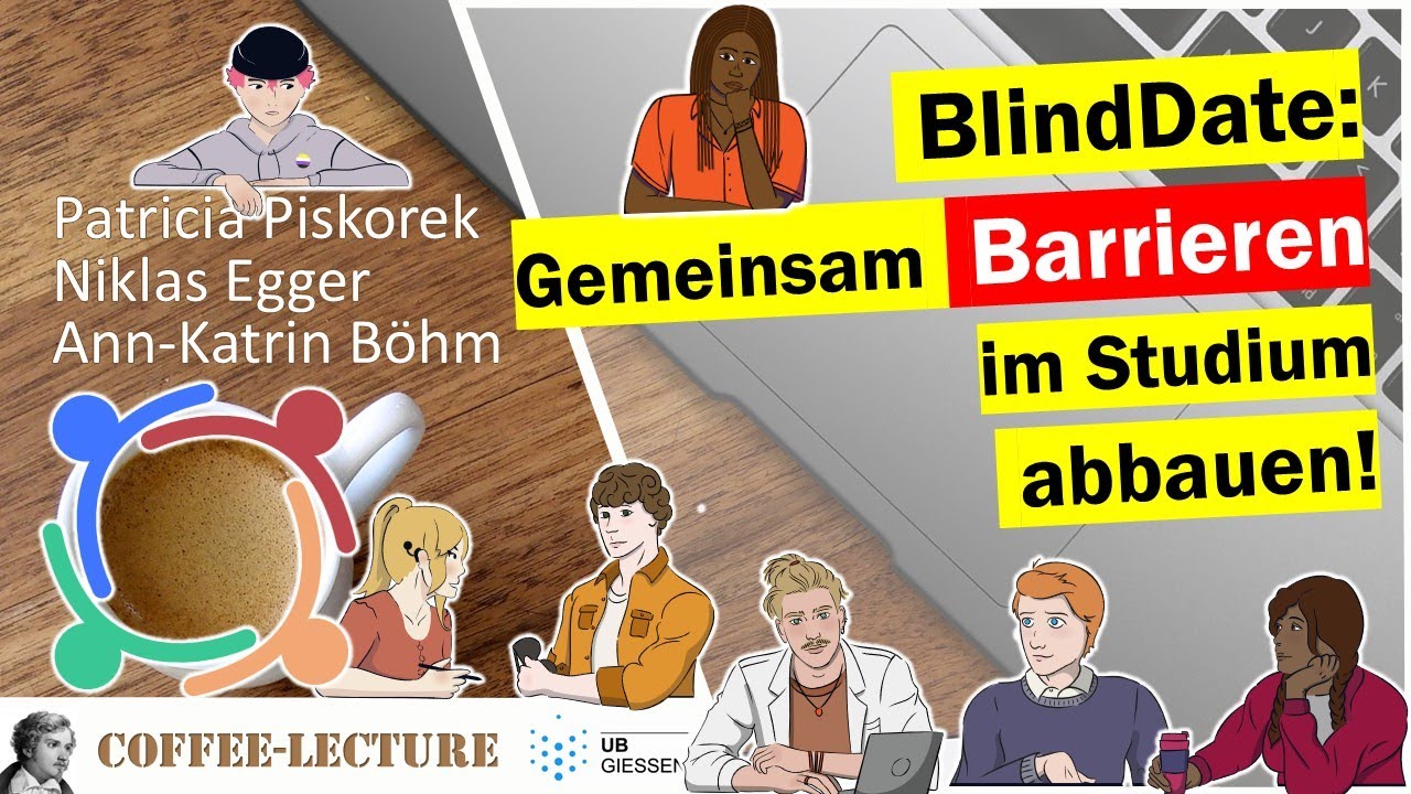 BlindDate: Gemeinsam Barrieren im Studium abbauen!