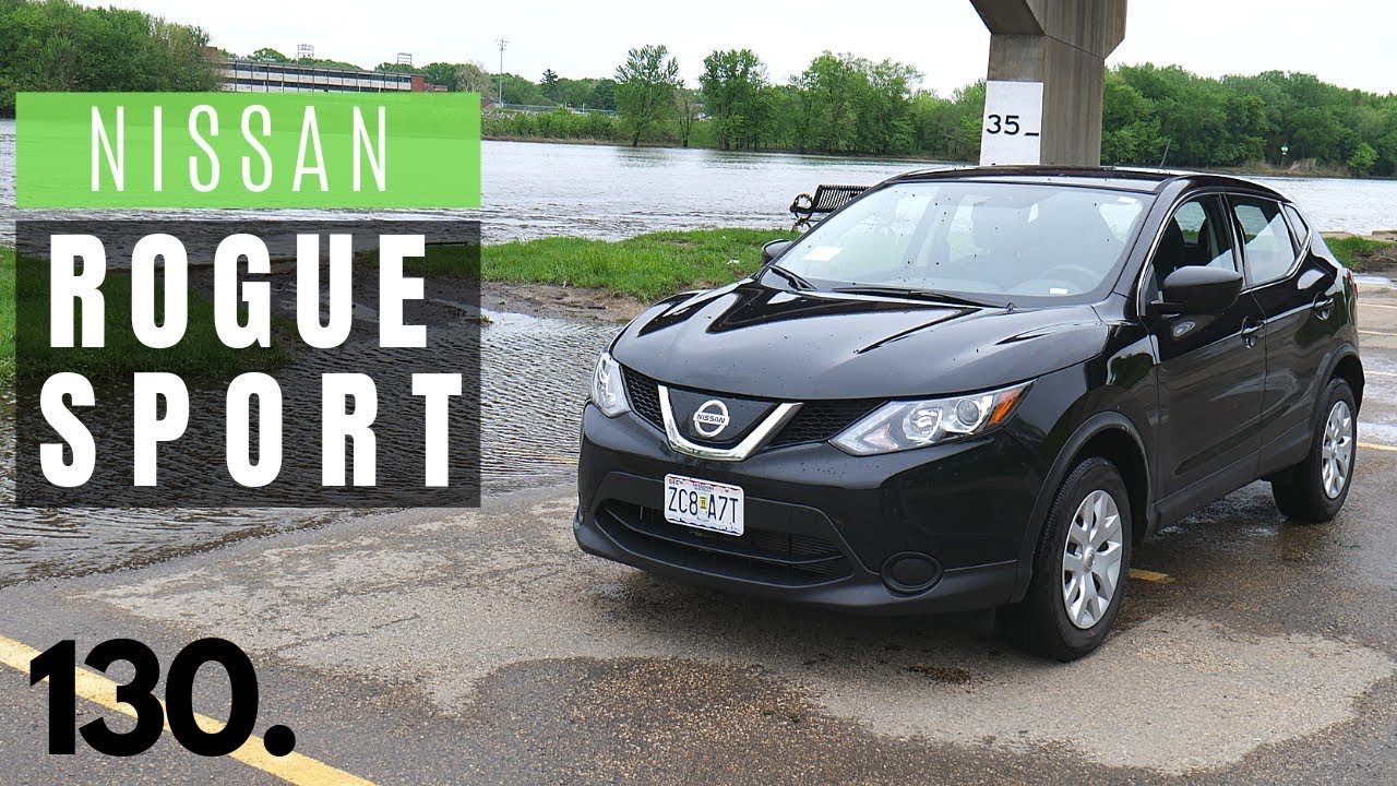 2019 Nissan Rogue Sport S // review, walk around, and test drive // 100 rental cars