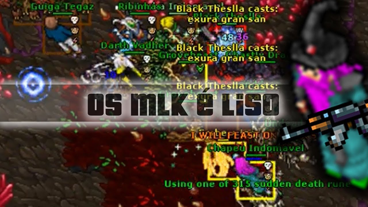 Tibia - Quelibra #16 Hell Squad ~ Os mlk é liso