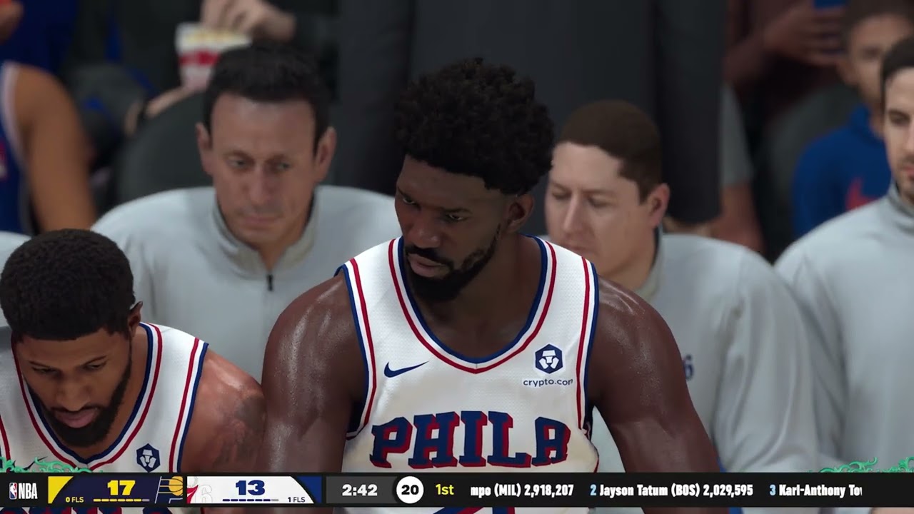 NBA 2K26 Gameplay: Indiana Pacers vs Philadelphia 76ers - (Xbox Series X) [4K60FPS]