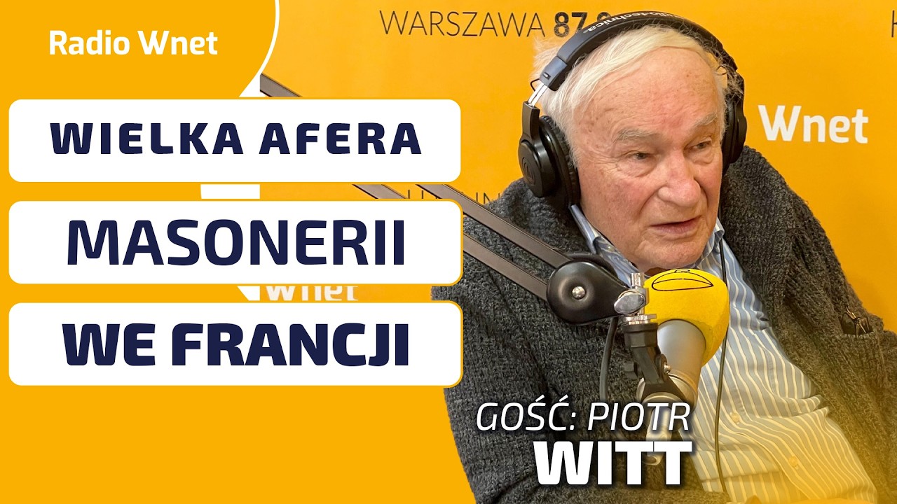 Piotr Witt: MASOŃSKA MAFIA na ławie oskarżonych. Dokonywała morderstw. Francuzi są W SZOKU