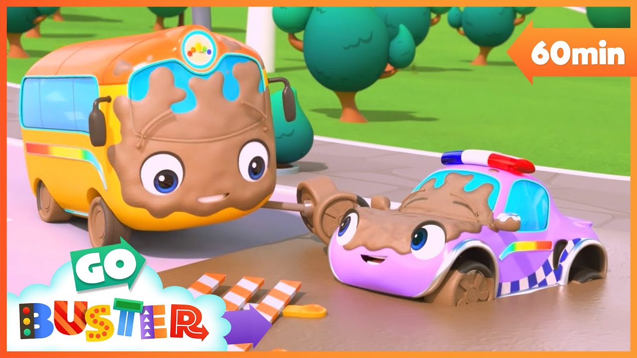 The Siren Chase | Go Buster - Bus Cartoons & Kids Stories