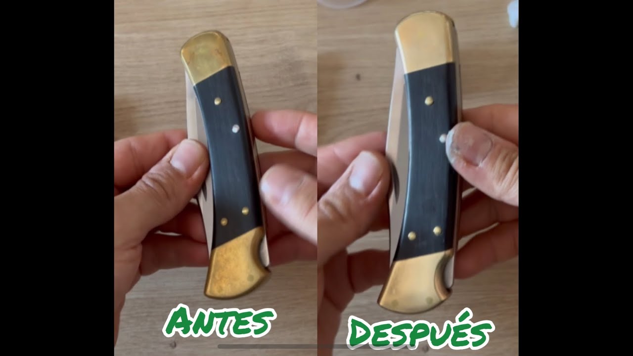 Pulir latón sin máquinas en menos de 10 minutos