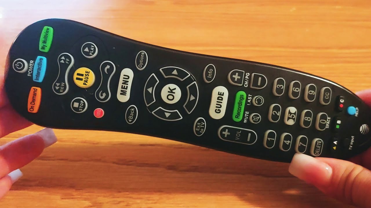 How To Fix an At&T U- Verse Univerarsal Remote Controller 