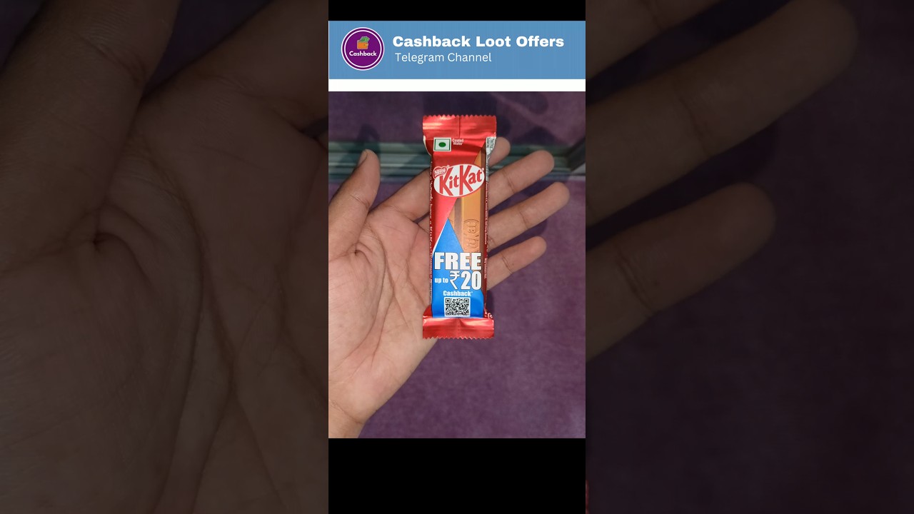 KitKat upto ₹20 Cashback Offer Pack Detailed Redeem Process (Sting Google Pay Cashback Offer)