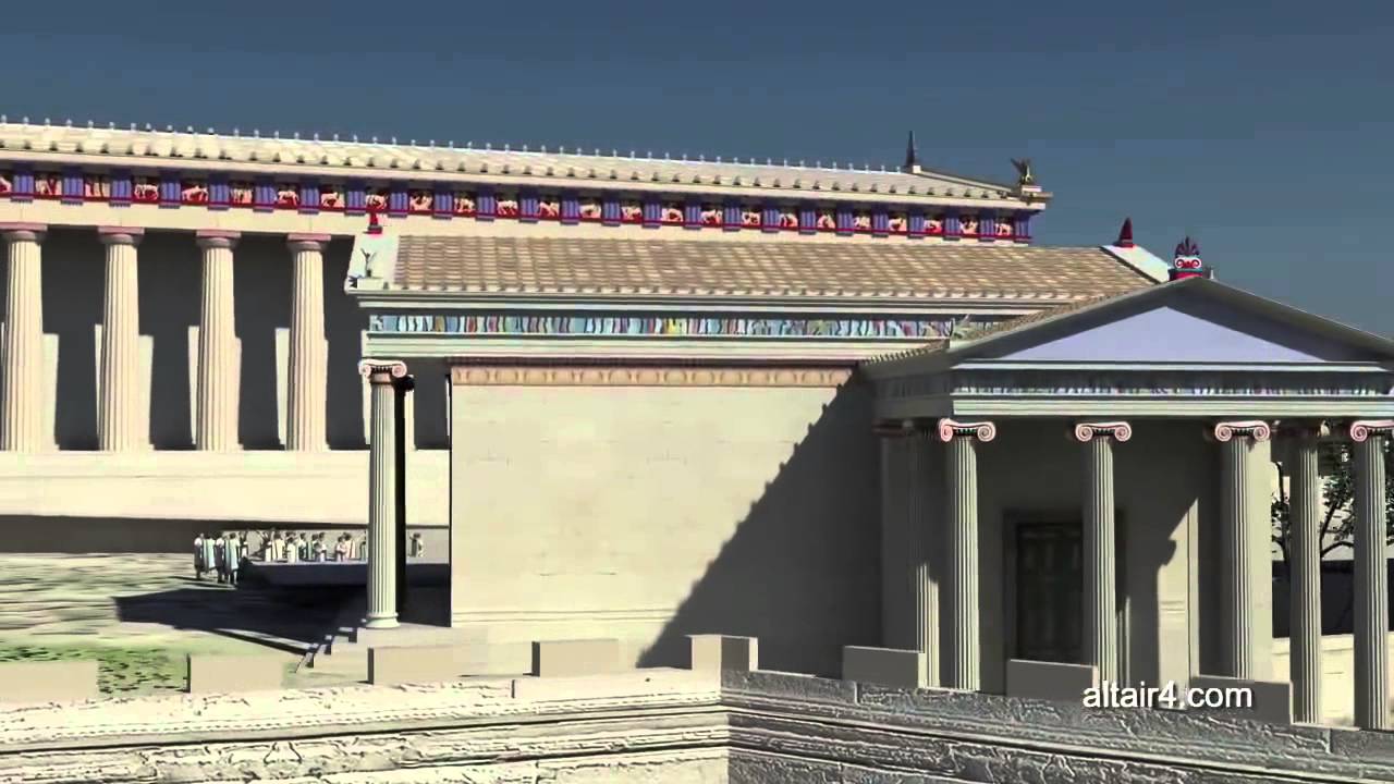 Ancient Acropolis 3D presentation
