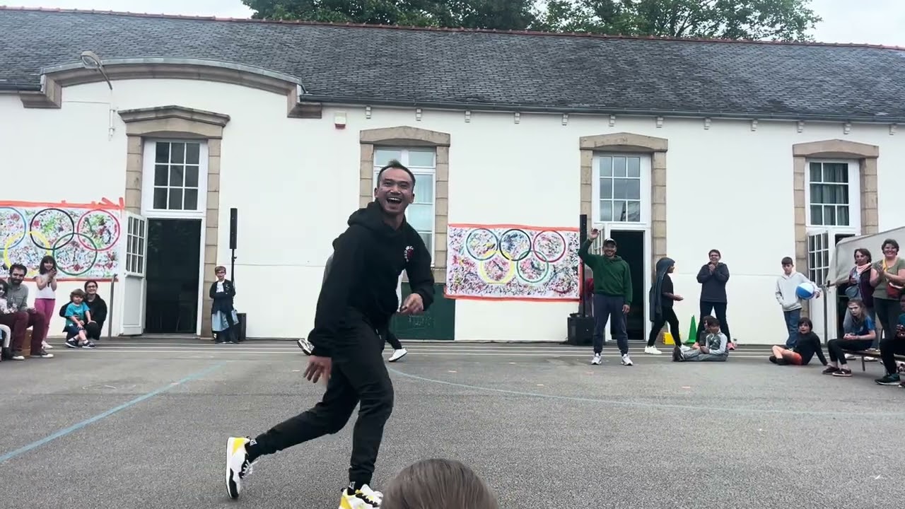 Show, Démo #klandest1 pour la kermesse de l’école Corentin caër à Morlaix #klandest1 #morlaix #danse