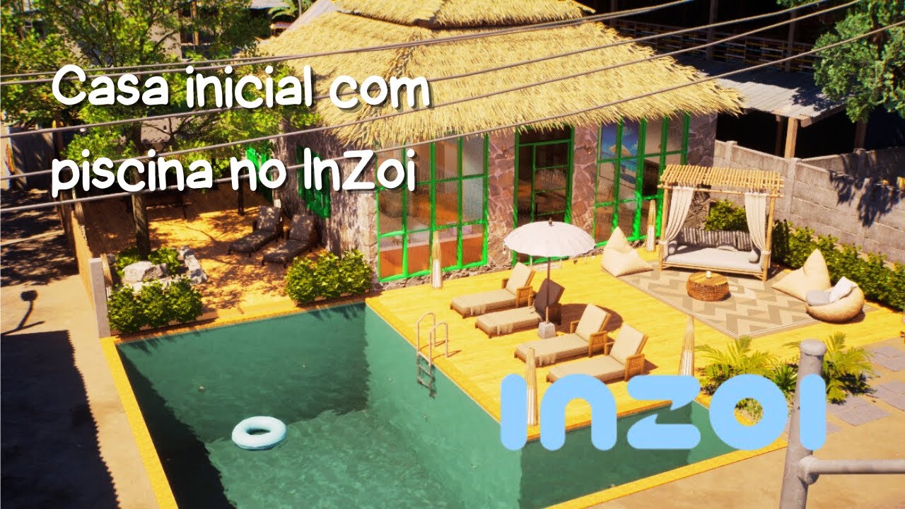 CASA INICIAL COM PISCINA | SPEED BUILD
